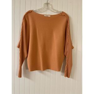 Magaschoni sweater peach color sz Medium